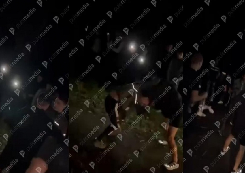 Малолетки забили «стрелку» и устроили групповую драку