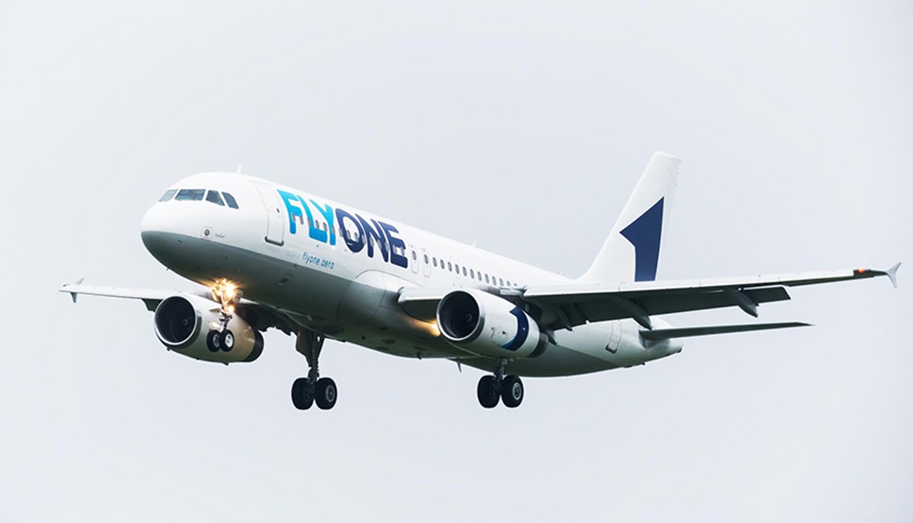 Экстренная посадка в небе над Арменией: рейс FlyOne Ереван – Кишинёв кружил два часа перед приземлением