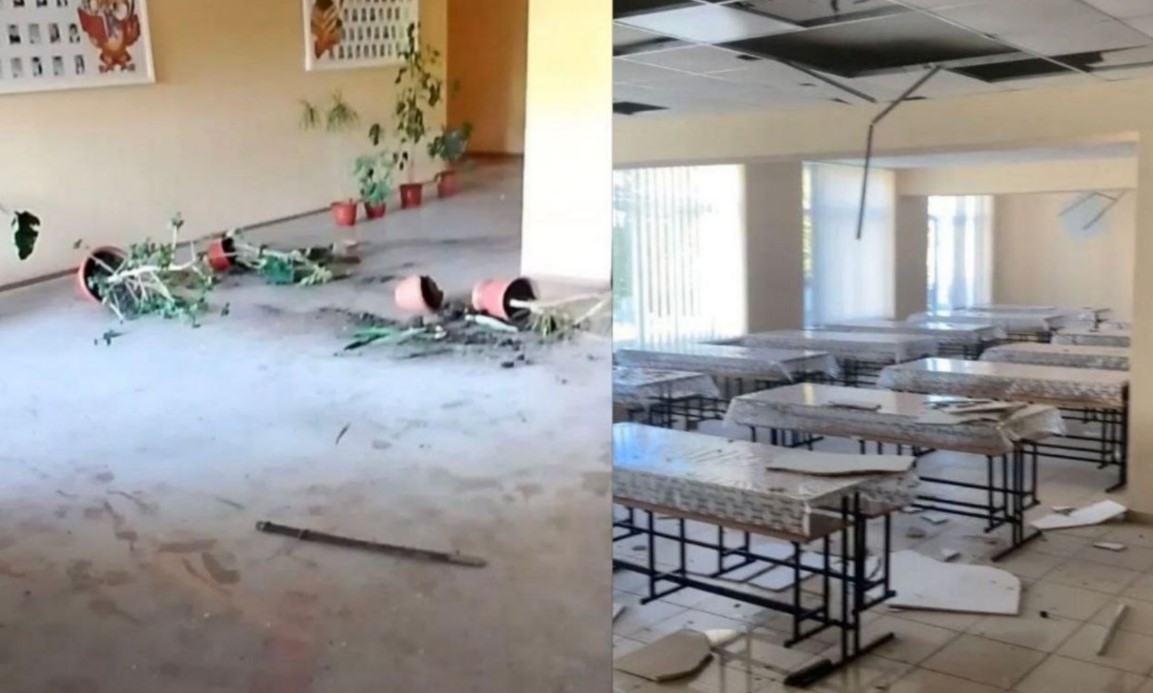 В Приднестровье трое детей разгромили всю школу и съели сгущёнку из столовой