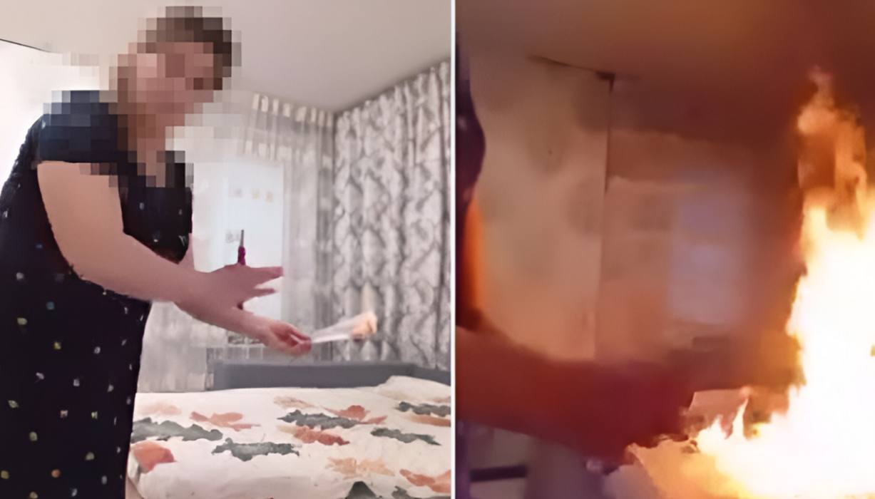 Женщина в Челябинске подожгла квартиру по указанию мошенников, обещавших страховую выплату